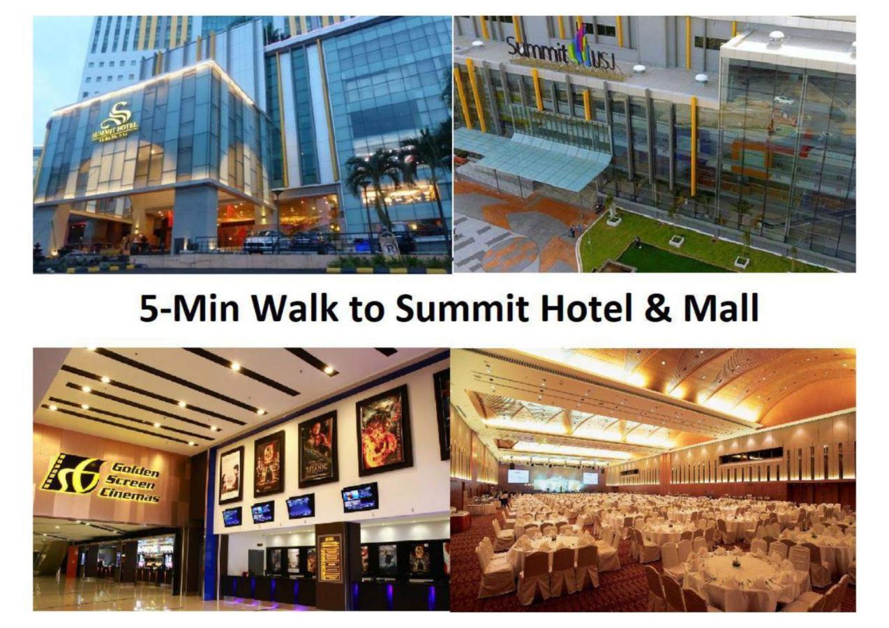 Subang City Residence, 8-9 Pax With Balcony, Walking Distance To Summit, 5Min To Sunway Субанг-Джая Экстерьер фото